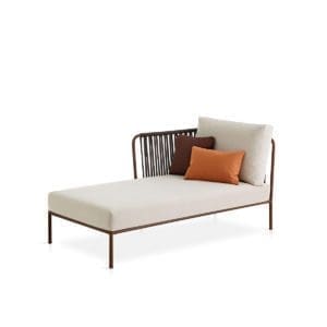 Expormim Nido Hand - Woven Left Chaise Lounge Module