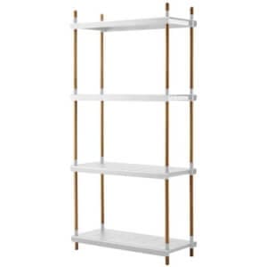 Cane Line Frame Complete Shelving System