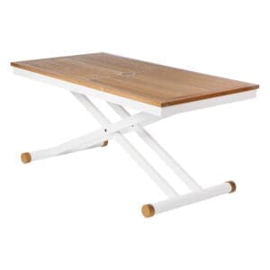 Barlow Tyrie Aura Occasional Adjustable Height Table 140