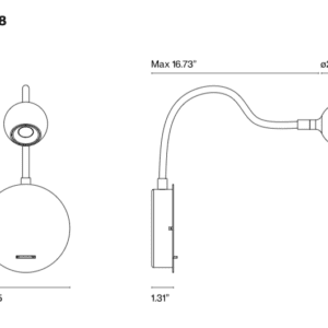Marset N. Ocho Wall Light