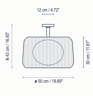 Bover Fora PF Ceiling Light Bover Fora PF Ceiling Light - Image 2
