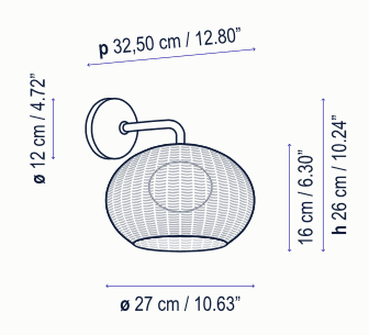 Bover Garota Wall Light Bover Garota Wall Light - Image 2