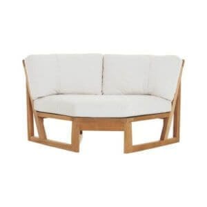 SUMMIT MODULAR SM405 CORNER SECTION W/SEAT AND BACK CUSHION