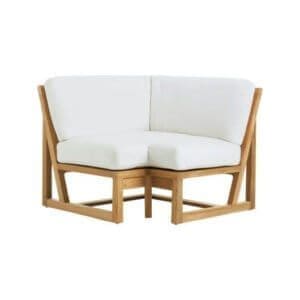 SUMMIT MODULAR SM408 SQUARE CORNER SECTION W/SEAT AND BACK CUSHION