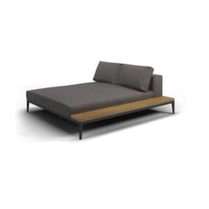 Gloster Grid Left / Right Chill Chaise Unit