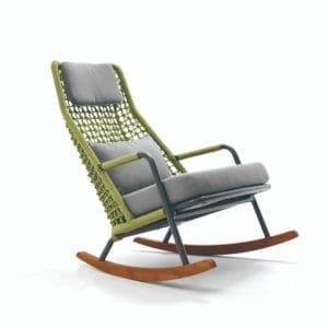 Banyan Tree High Back Rocking Chair