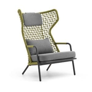 Banyan Tree High Back Lounge Arm Chair