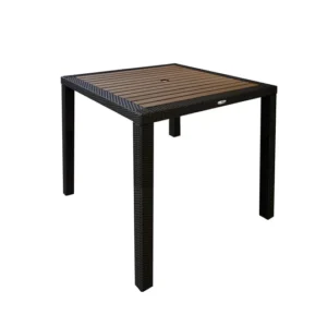 Kannoa Aria Counter Table with Gray Alumawood Top
