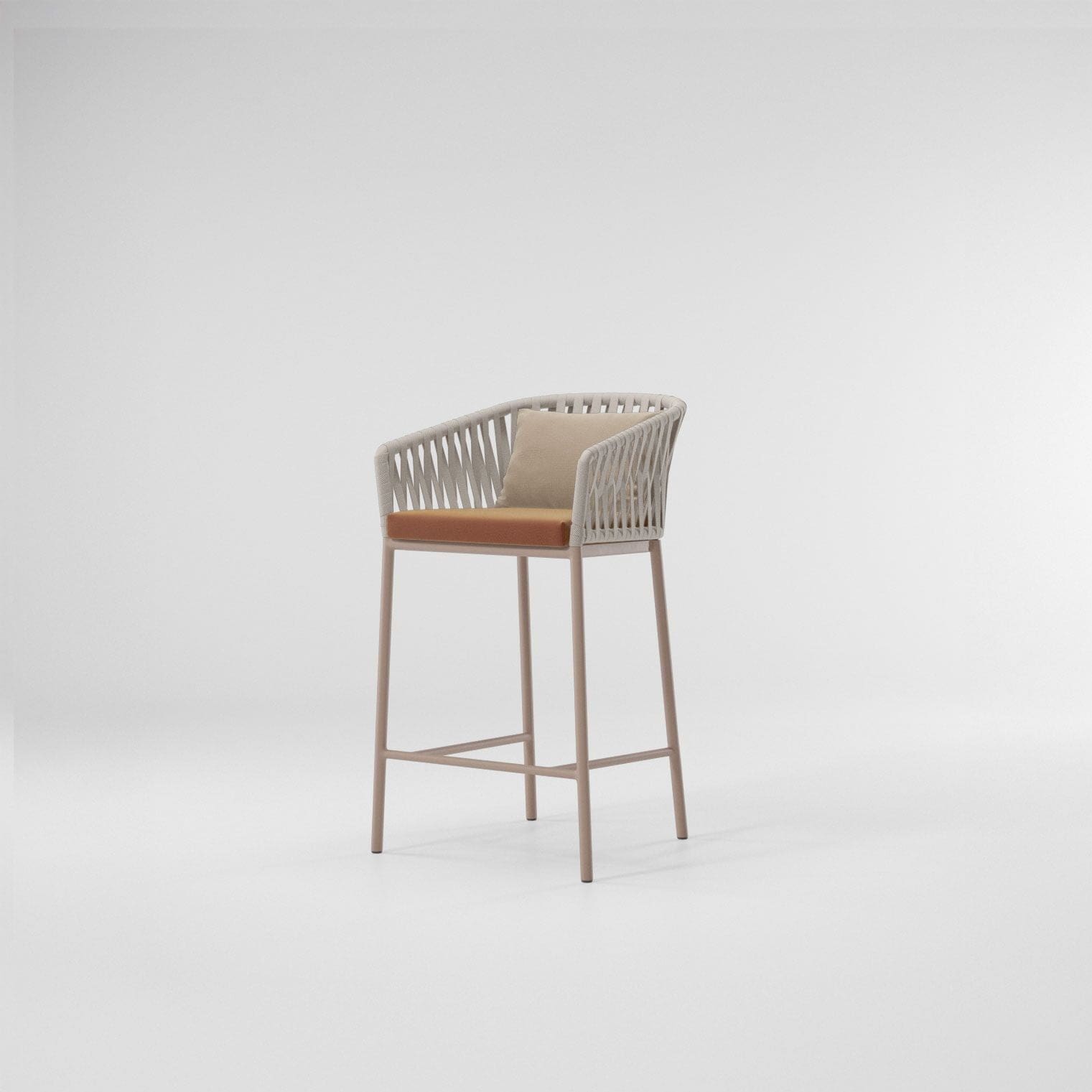 Kettal Bitta Counter Stool Bela Rope Kettal Bitta Counter Stool Bela Rope