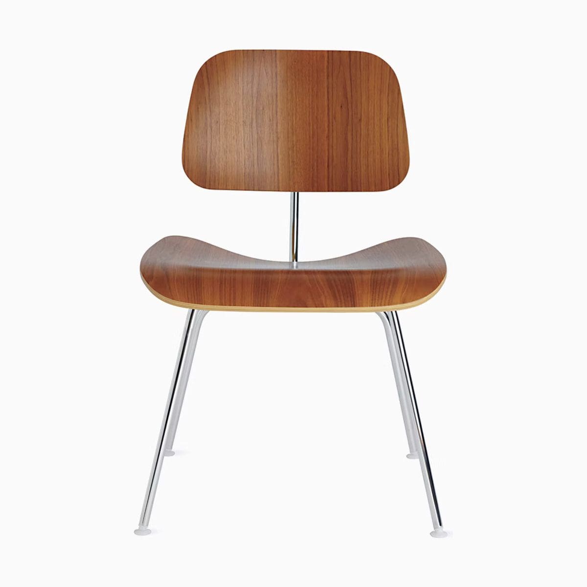 Herman Miller Eames Molded Plywood Dining Chair Metal Base (DCM) Herman Miller Eames Molded Plywood Dining Chair Metal Base (DCM) - Image 2