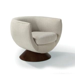 Thayer Coggin Bubble Swivel Chair