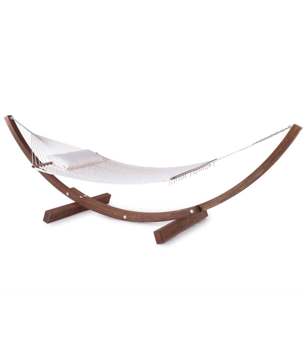 Amanda Hammock Complete with Net and Wood Base Amanda Hammock Complete with Net and Wood Base