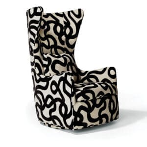 Thayer Coggin Feelin’ Groovy Swivel Chair
