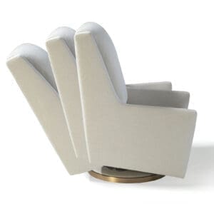 Thayer Coggin Jimmy Swivel Glider