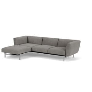 Knoll Avio™ Three Seat Sofa with Ottoman