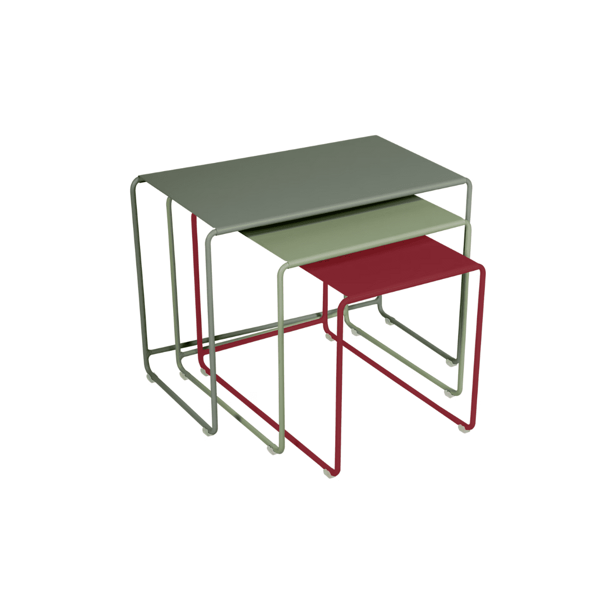 Fermob Oulala Set of Nesting Tables Fermob Oulala Set of Nesting Tables