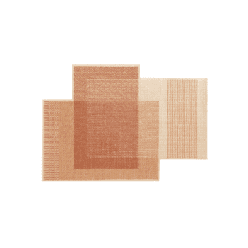 Gan Felt Canevas Geo Rug Gan Felt Canevas Geo Rug