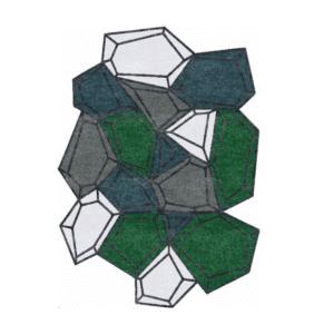 Art+Loom Collaboration The Facet Rug