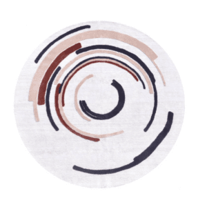 Art+Loom Collaboration Spin Rug