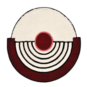 Art+Loom Collaboration Center Court Rug