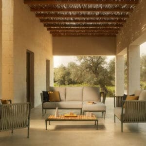 Unopiu Treble Left chaise-longue module (only structure)