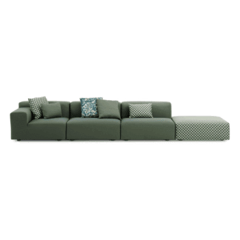 Kartell Plastics outdoor liberty 3 seater + 1 Pouf Kartell Plastics outdoor liberty 3 seater + 1 Pouf