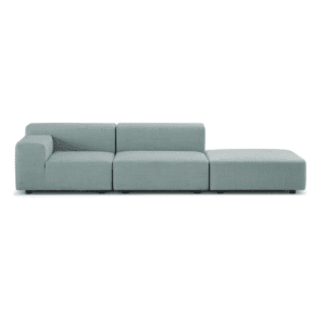 Kartell Plastics outdoor two-seater + pouf