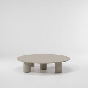 Kettal Il Colonnato Centre Table Round (Minera Stone)