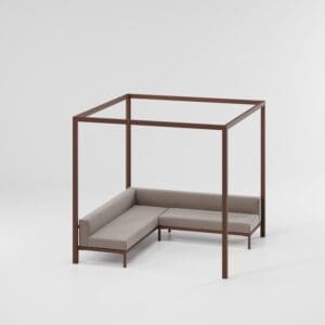Kettal Lounge Pavilion Corner Bench