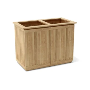 Walters Wicker Hannalei Double Receptacle