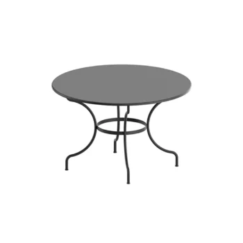 Unopiu Igea round high Iron table Unopiu Igea round high Iron table