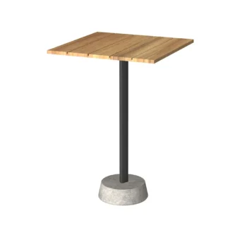 Unopiu Pertre square table h. 110 cm Unopiu Pertre square table h. 110 cm