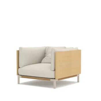 Ethimo Baia Natural Lounge Armchair Ethimo Baia Natural Lounge Armchair