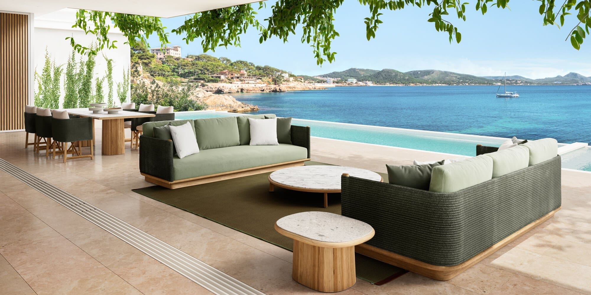 Kettal Giro 3 Seater Sofa Kettal Giro 3 Seater Sofa