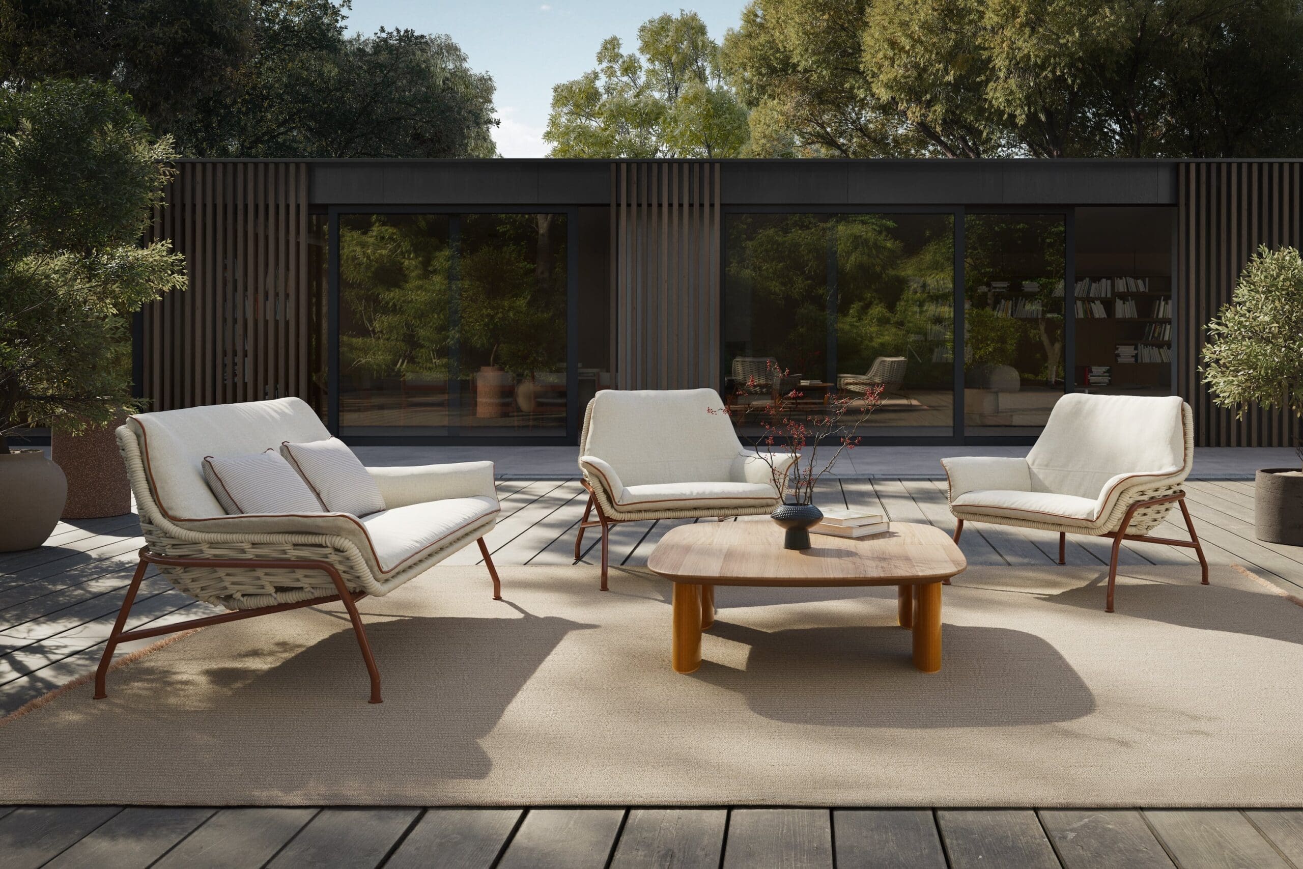Kettal Tilos Club armchair Kettal Tilos Club armchair