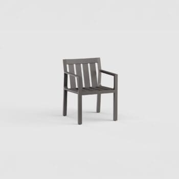 Danao Crosby Dining Chair Aluminum Danao Crosby Dining Chair Aluminum