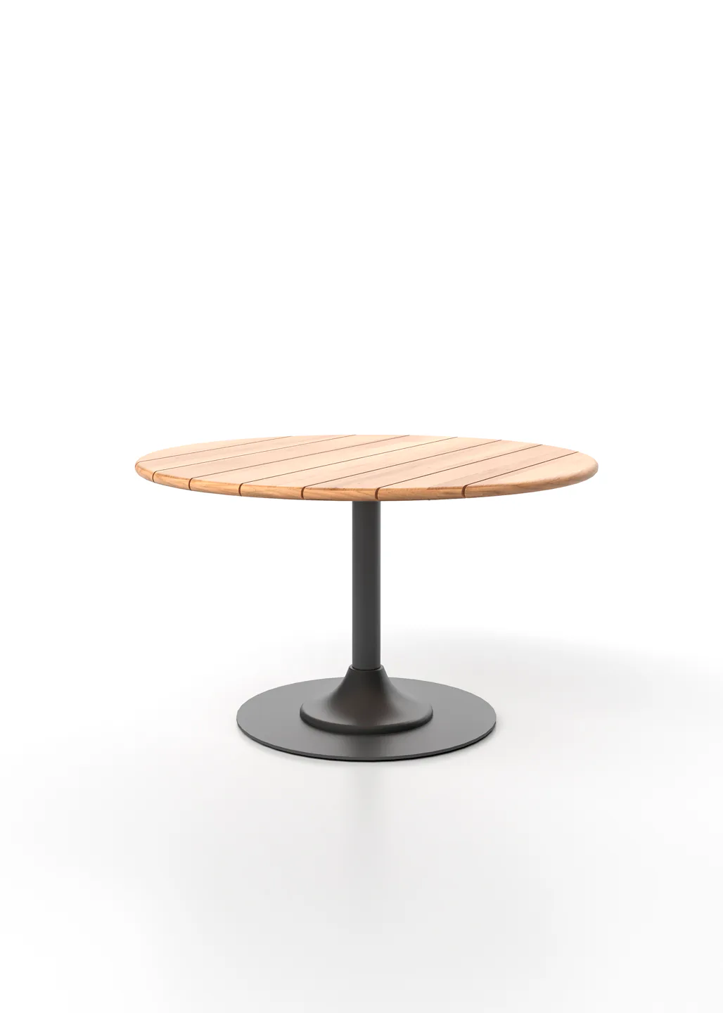 SKLD Umbra Round Dining Table Aluminum SKLD Umbra Round Dining Table Aluminum