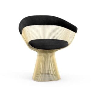 Knoll Platner Arm Chair in Gold Knoll Platner Arm Chair in Gold