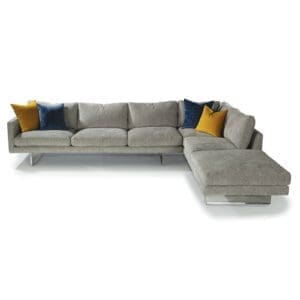 Thayer Coggin Ice Blade Sectional Sofa