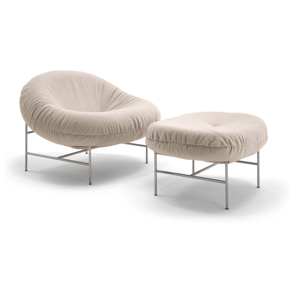 Knoll Perron Bun Ottoman Knoll Perron Bun Ottoman - Image 2